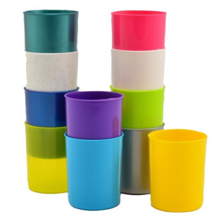 Kubek łazienkowy turystyczny plastikowy mix